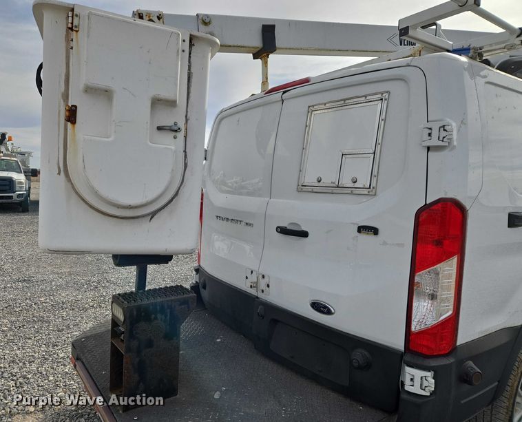 image for item ET1124 2019 Ford Transit 350 van with bucket lift