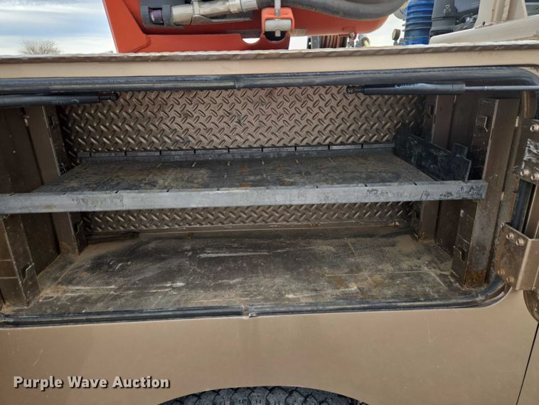 image for item ET1126 2012 Ford F350 Ext. Cab utility bed pickup truck