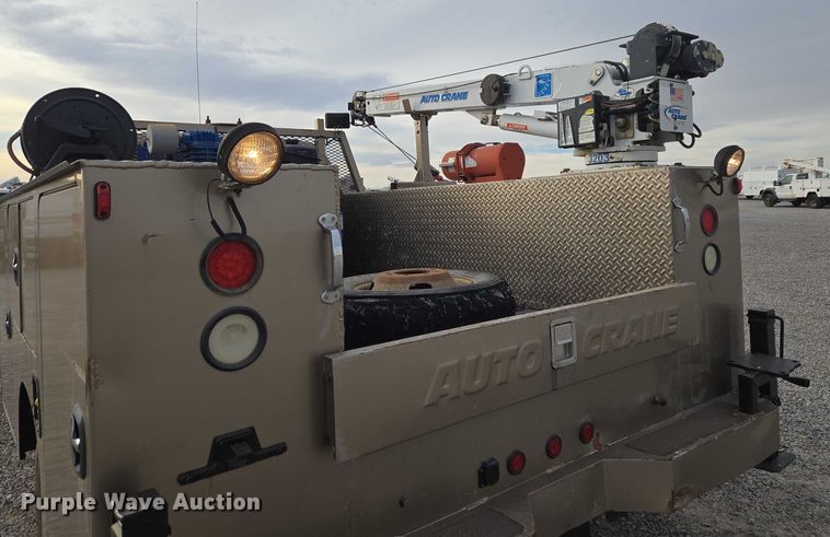 image for item ET1126 2012 Ford F350 Ext. Cab utility bed pickup truck