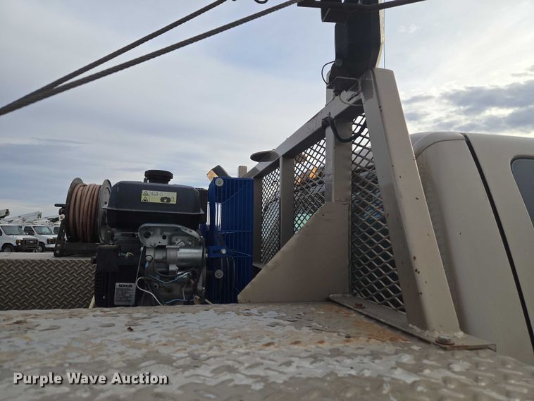 image for item ET1126 2012 Ford F350 Ext. Cab utility bed pickup truck