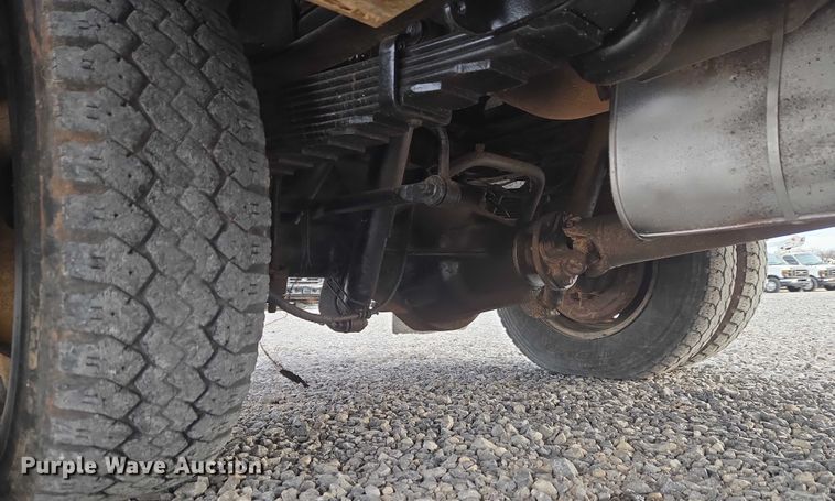 image for item ET1126 2012 Ford F350 Ext. Cab utility bed pickup truck