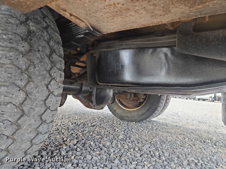 image for item ET1126 2012 Ford F350 Ext. Cab utility bed pickup truck