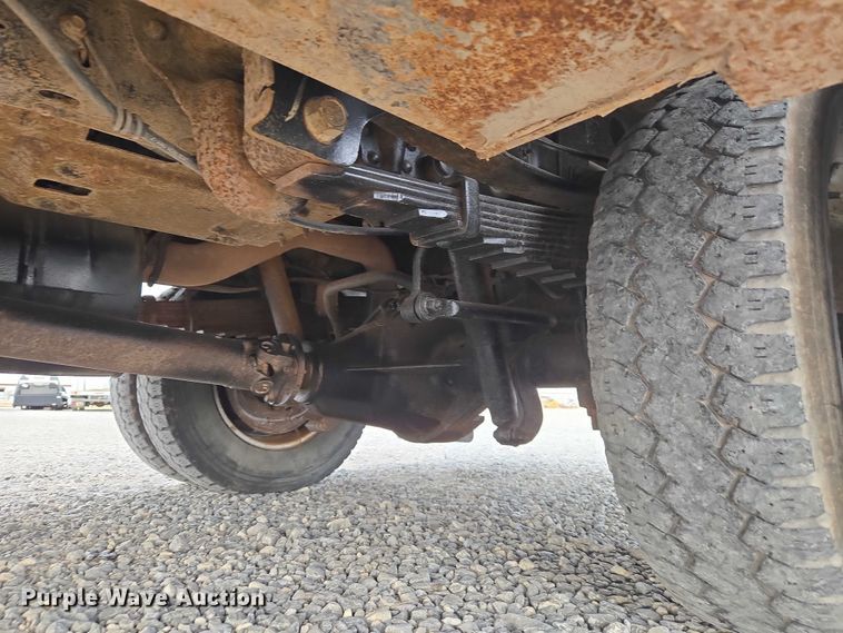 image for item ET1126 2012 Ford F350 Ext. Cab utility bed pickup truck