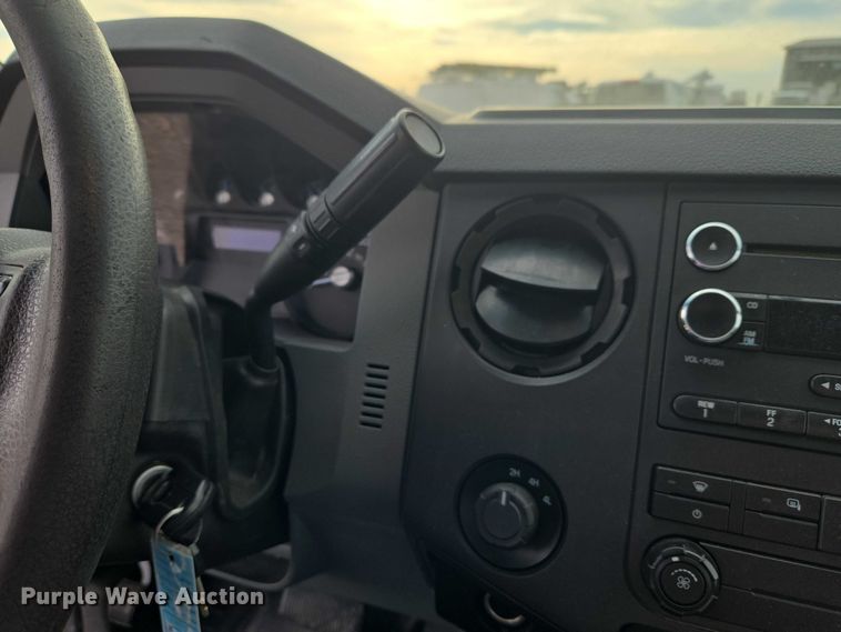 image for item ET1126 2012 Ford F350 Ext. Cab utility bed pickup truck