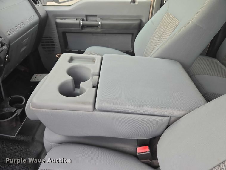 image for item ET1126 2012 Ford F350 Ext. Cab utility bed pickup truck