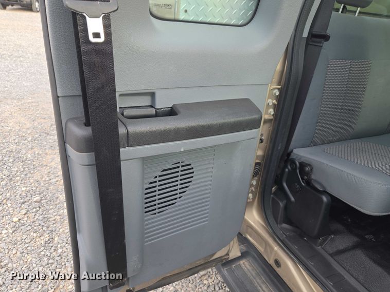 image for item ET1126 2012 Ford F350 Ext. Cab utility bed pickup truck