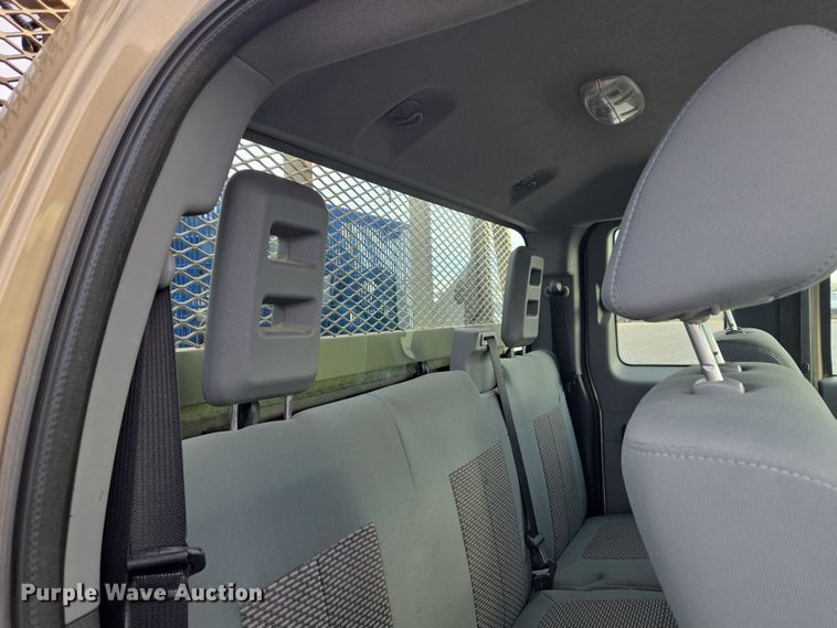 image for item ET1126 2012 Ford F350 Ext. Cab utility bed pickup truck