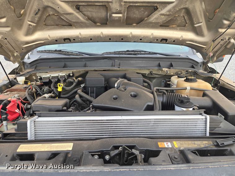 image for item ET1126 2012 Ford F350 Ext. Cab utility bed pickup truck