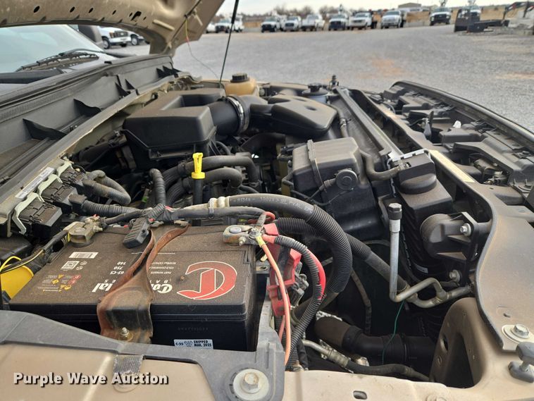 image for item ET1126 2012 Ford F350 Ext. Cab utility bed pickup truck