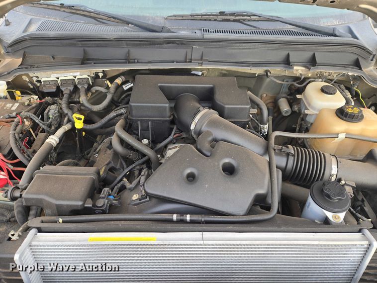 image for item ET1126 2012 Ford F350 Ext. Cab utility bed pickup truck