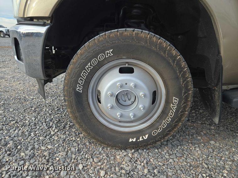 image for item ET1126 2012 Ford F350 Ext. Cab utility bed pickup truck