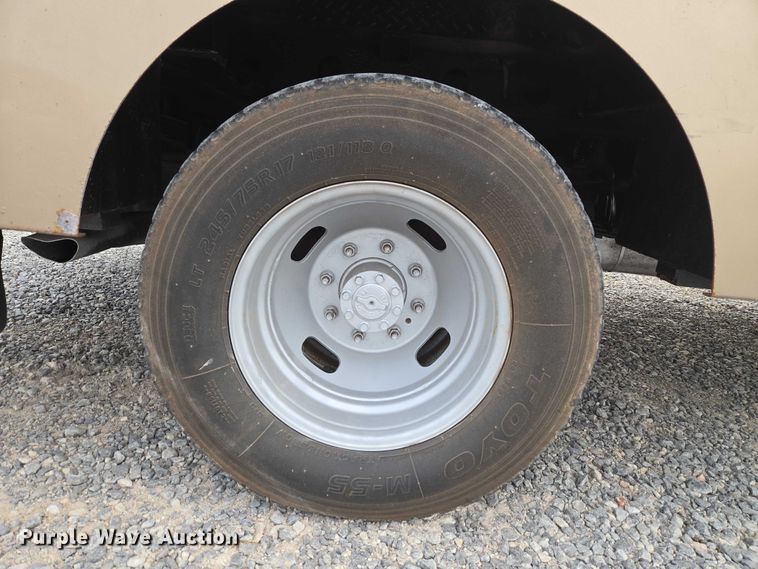 image for item ET1126 2012 Ford F350 Ext. Cab utility bed pickup truck