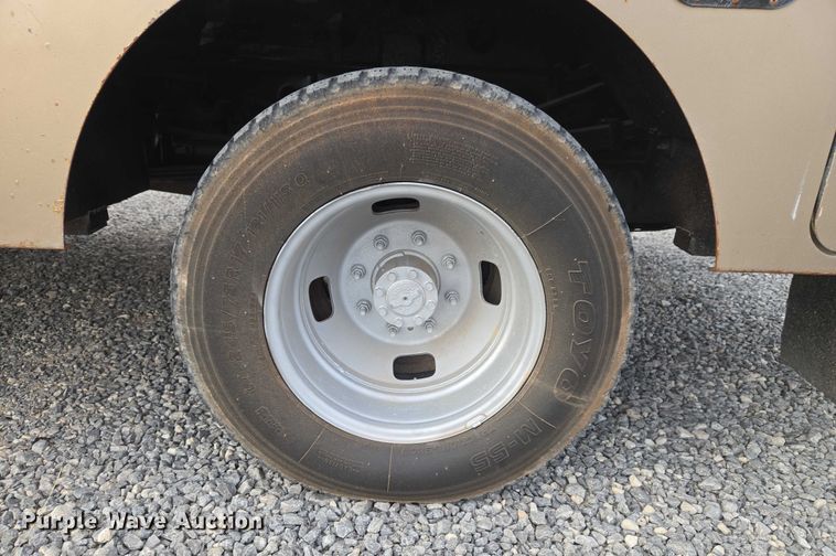 image for item ET1126 2012 Ford F350 Ext. Cab utility bed pickup truck