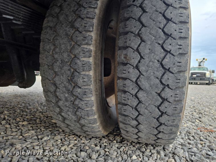 image for item ET1126 2012 Ford F350 Ext. Cab utility bed pickup truck