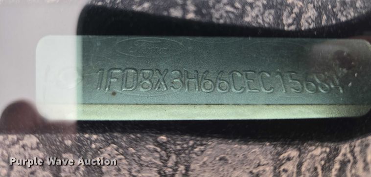 image for item ET1126 2012 Ford F350 Ext. Cab utility bed pickup truck