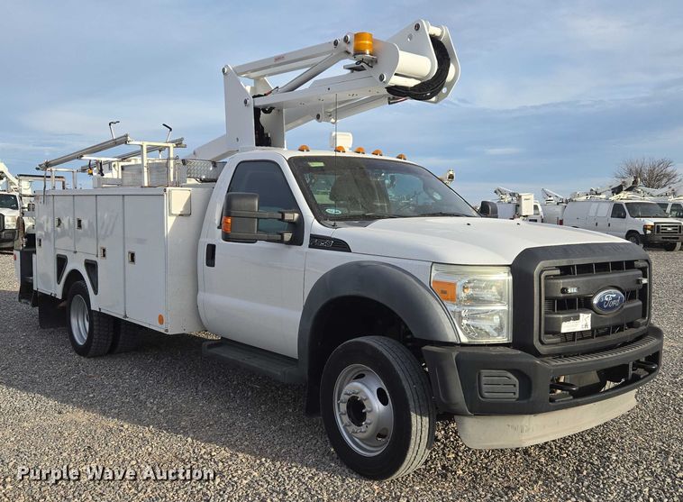image for item ET1127 2012 Ford F550 Super Duty XL bucket truck