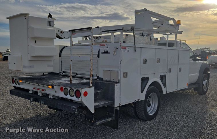 image for item ET1127 2012 Ford F550 Super Duty XL bucket truck
