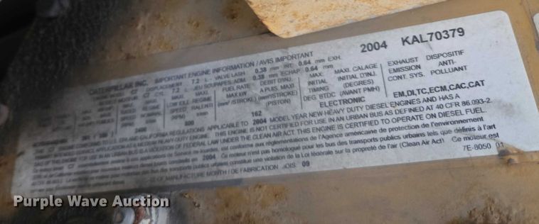 image for item ET1133 2005 GMC C6500 flatbed truck