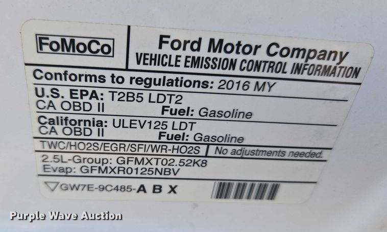 image for item ET1183 2016 Ford Transit Connect van