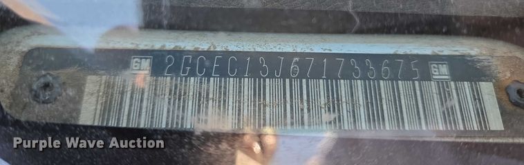 image for item ET1187 2007 Chevrolet Silverado 1500 Crew Cab pickup truck