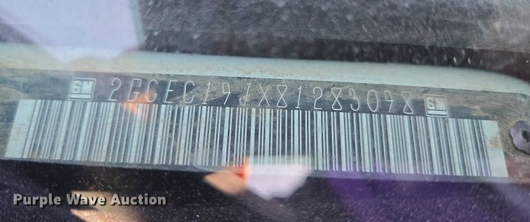 image for item ET1195 2008 Chevrolet Silverado 1500 Ext. Cab pickup truck