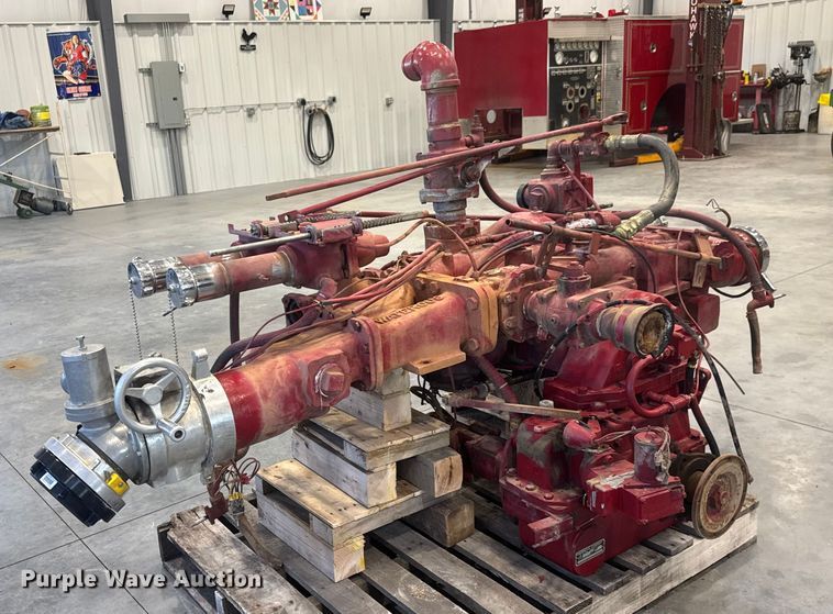 image for item ET4377 1989 Waterous  YB pumper fire truck body