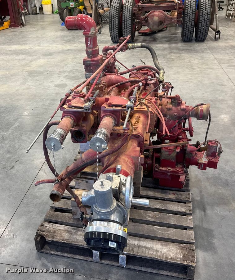 image for item ET4377 1989 Waterous  YB pumper fire truck body