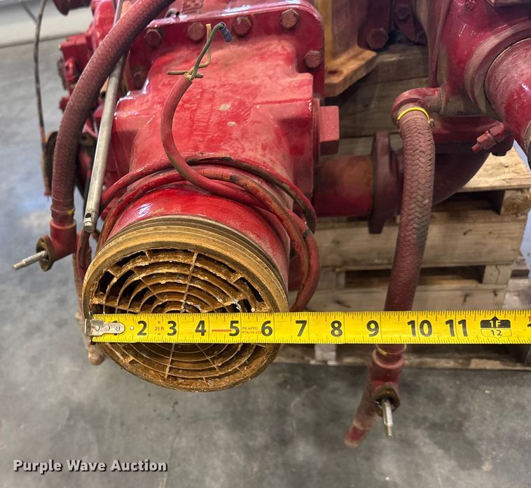 image for item ET4377 1989 Waterous  YB pumper fire truck body