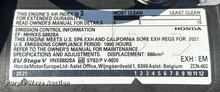 image for item ET4435 2016 Coats Irrigation  air compressor