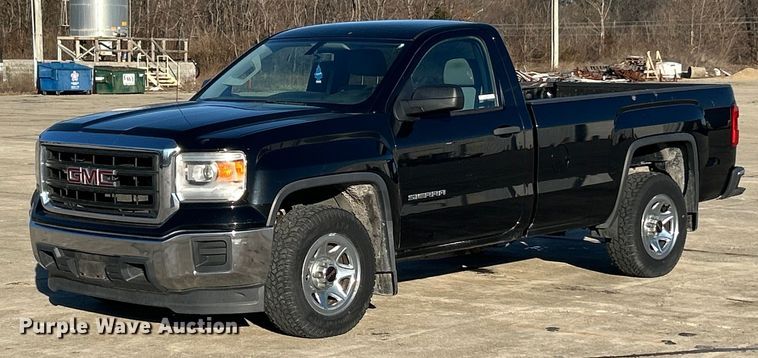 image for item ET6884 2014 GMC Sierra 1500 pickup truck