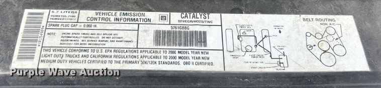 image for item ET6908 2000 Chevrolet Tahoe SUV