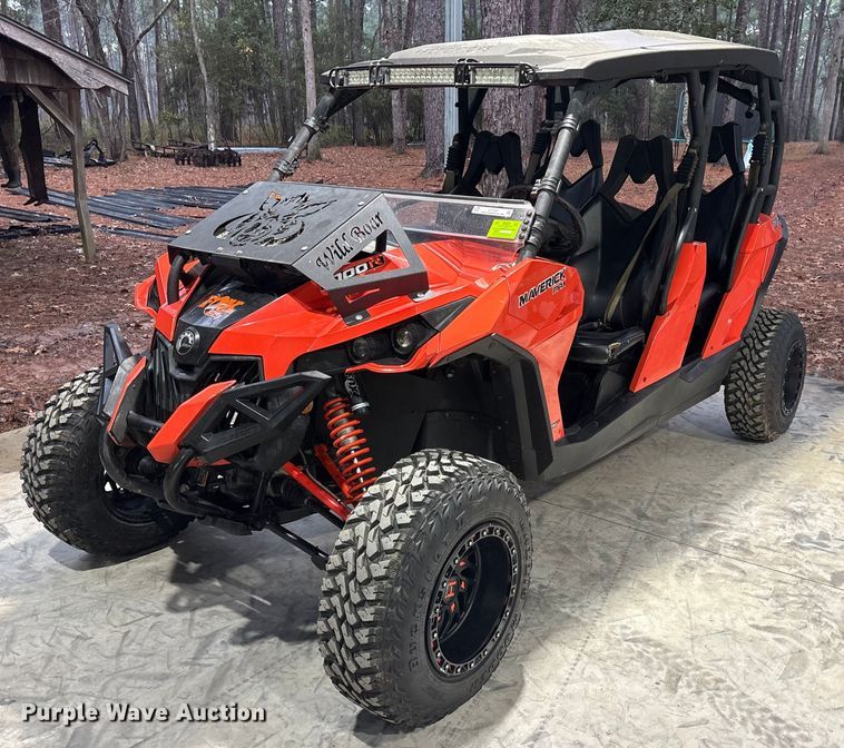 image for item ET7497 2016 Can-Am Maverick Max 1000R EPS utility vehicle