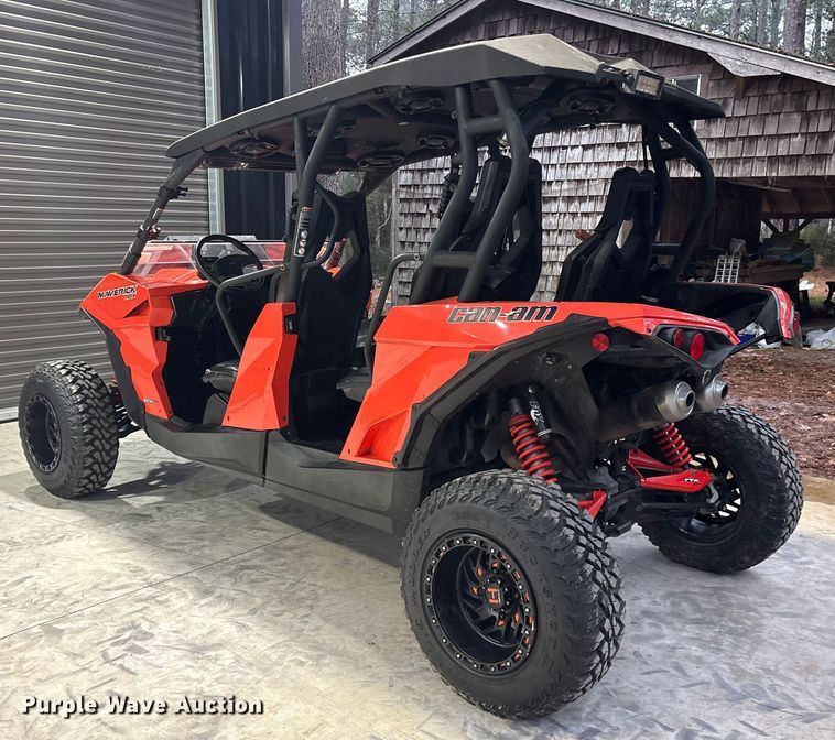 image for item ET7497 2016 Can-Am Maverick Max 1000R EPS utility vehicle