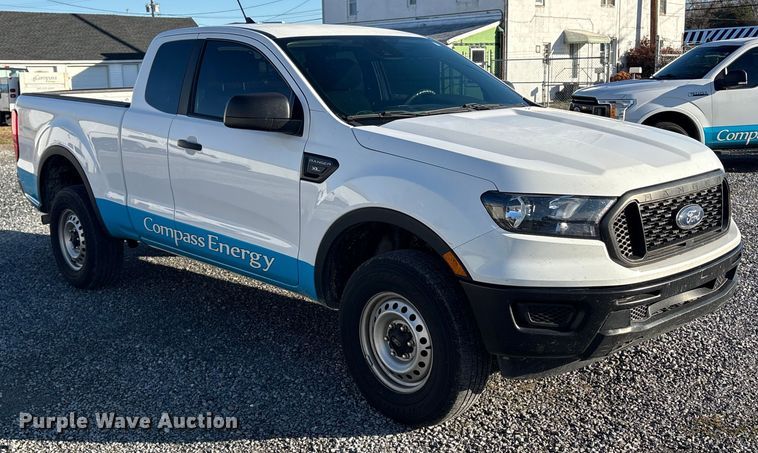 image for item ET8639 2022 Ford Ranger Ext. Cab pickup truck