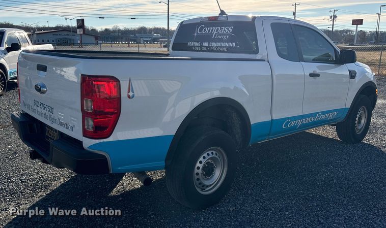 image for item ET8639 2022 Ford Ranger Ext. Cab pickup truck