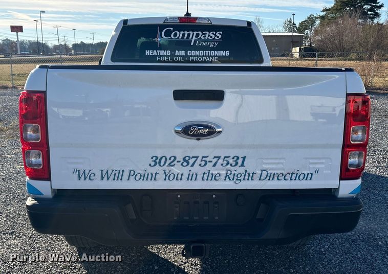 image for item ET8639 2022 Ford Ranger Ext. Cab pickup truck