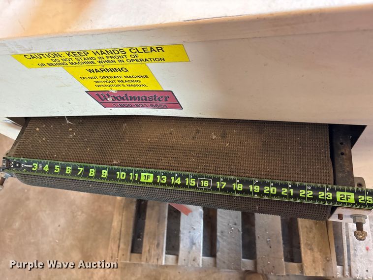 image for item EU0201 Woodmaster W-2675 drum sander