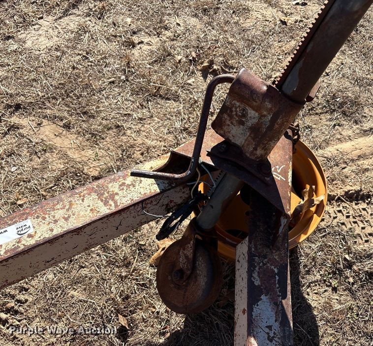 image for item EU0280 Shop built utility trailer