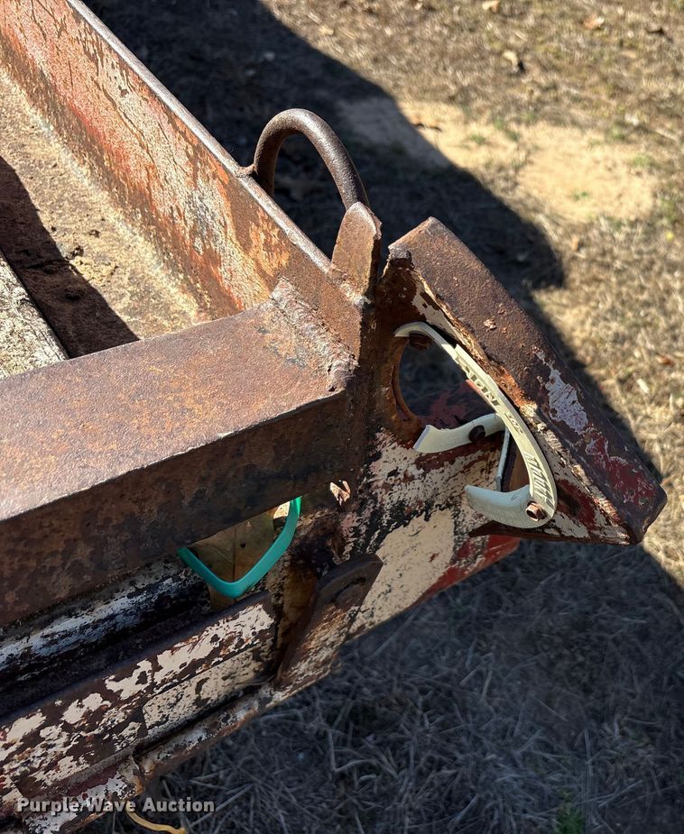 image for item EU0280 Shop built utility trailer