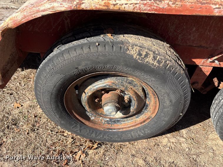 image for item EU0280 Shop built utility trailer