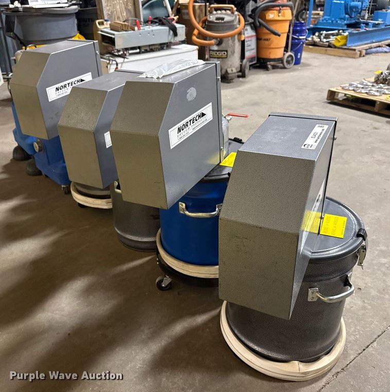 image for item EU4031 (6) air operated HEPA vacuums 