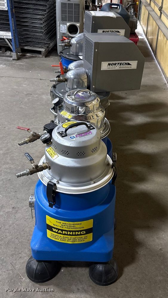 image for item EU4031 (6) air operated HEPA vacuums 