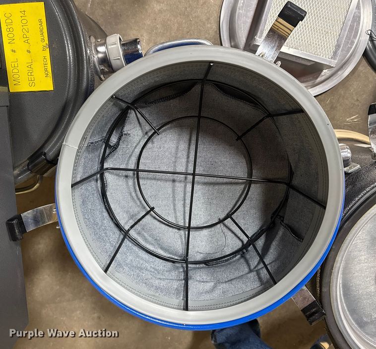 image for item EU4031 (6) air operated HEPA vacuums 