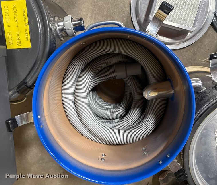 image for item EU4031 (6) air operated HEPA vacuums 