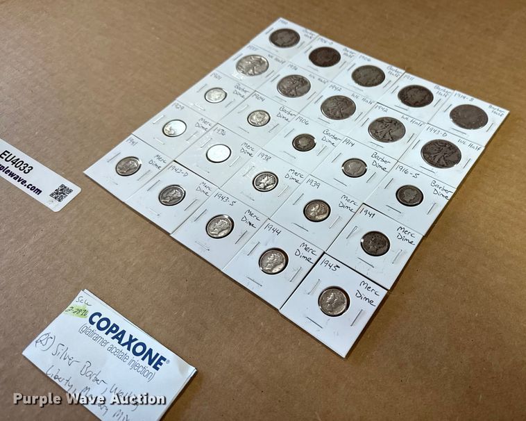 image for item EU4033 (25) Silver coins