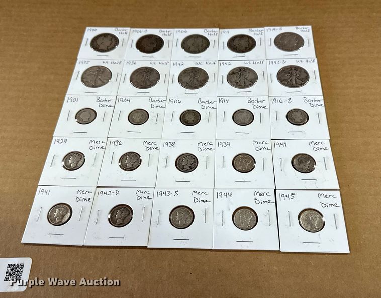 image for item EU4033 (25) Silver coins