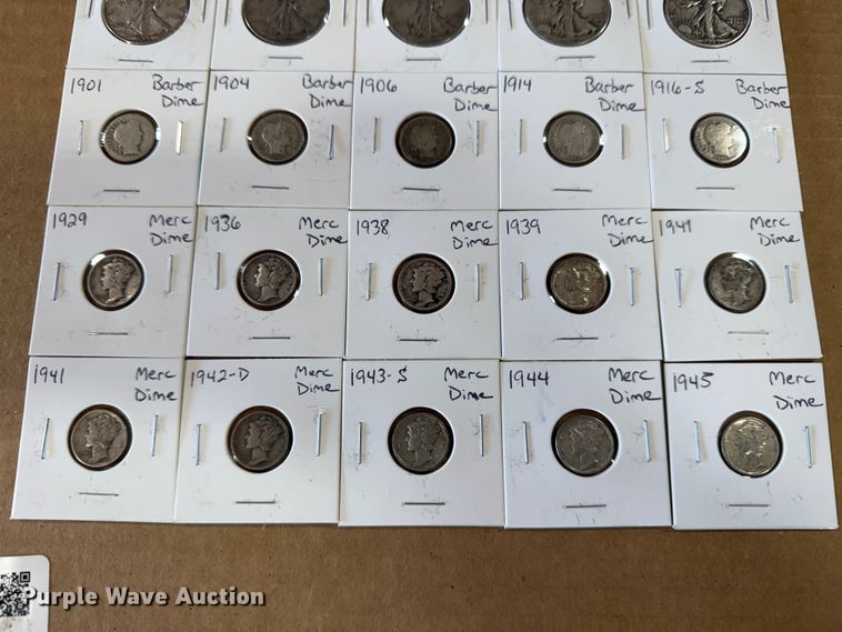 image for item EU4033 (25) Silver coins