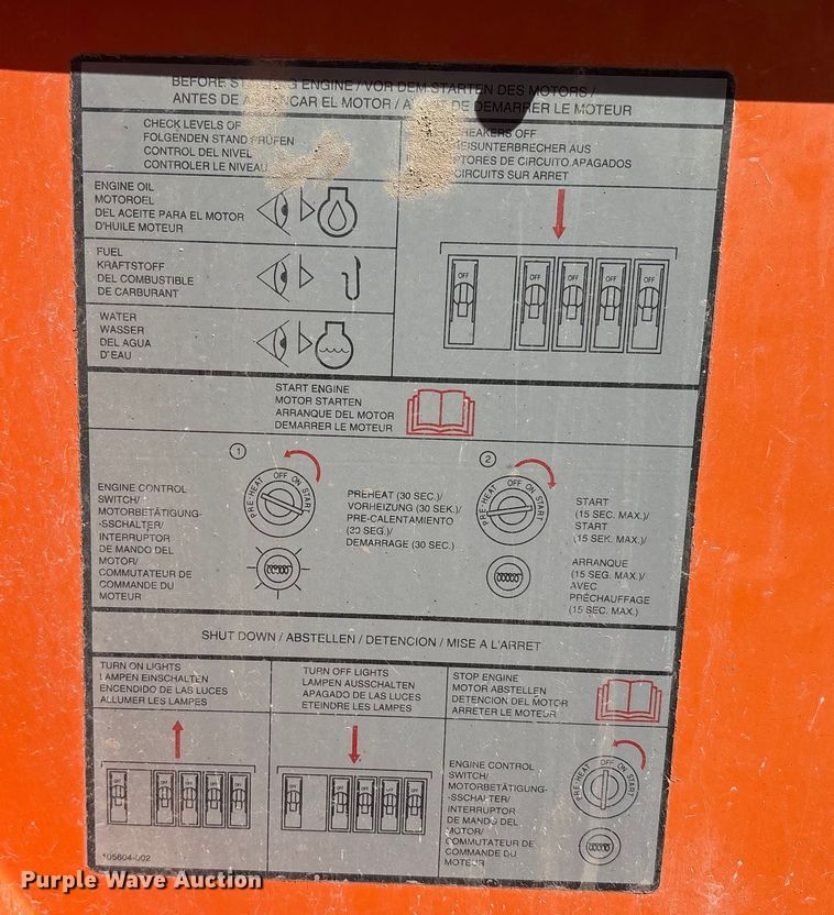 image for item EU4760 2022 Wanco INC WTLL light plant