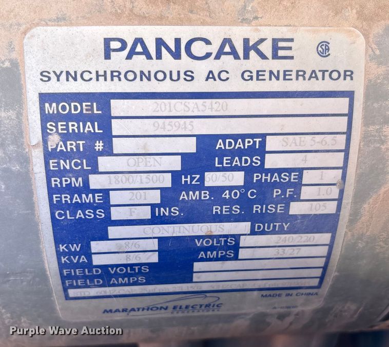 image for item EU4762 2018 Allmand Bros Inc. Night Light Pro 2 V light plant