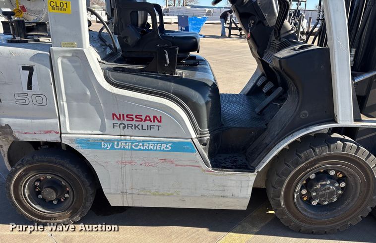 image for item EU4789 2015 Nissan PF50 forklift